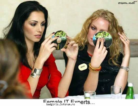 Calculatoare - Femei specialiste in IT - FUNNYPICS