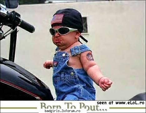 Copii :)) - born to be wild - FUNNYPICS