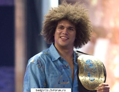 Poze si kteva cuvinte despre cei mai cunoscuti wrestleri - Name: Carlito Height: 5 foot 10 - Wrestling