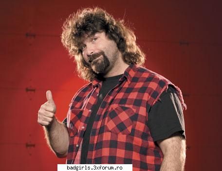 Poze si kteva cuvinte despre cei mai cunoscuti wrestleri - Name: Mick Foley Height: 6 foot 2 - Wrestling